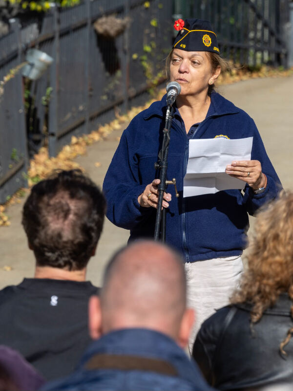 Veterans Day – Harsimus Cemetery 2023 — American Legion Post 419 photo 8