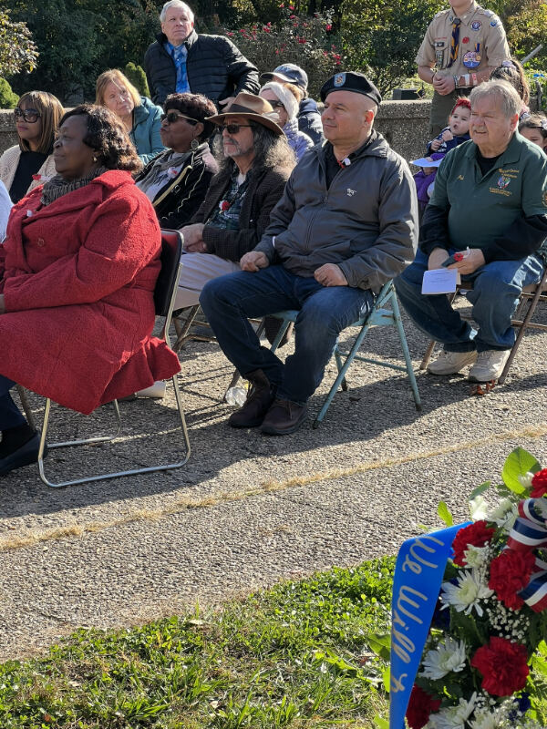 Veterans Day – Harsimus Cemetery 2023 — American Legion Post 419 photo 12