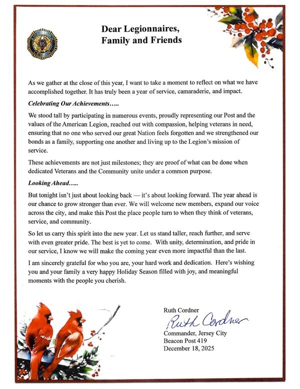 Holiday Party 2025 — American Legion Post 419 photo 1