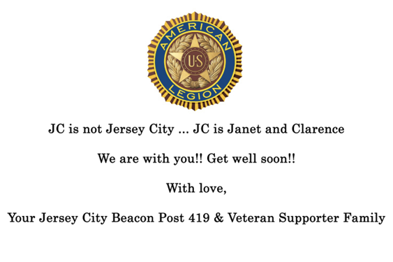 February 19, 2026 Shout out to Janet and Clarence — American Legion Post 419 photo 2