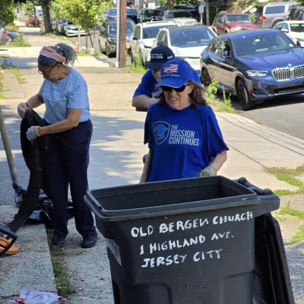 July 25, 2026: Post 419 Supports Old Bergen Church with Yard Clean-Up — American Legion Post 419 photo 1