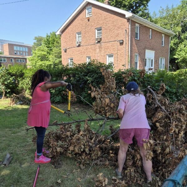 July 25, 2026: Post 419 Supports Old Bergen Church with Yard Clean-Up — American Legion Post 419 photo 4