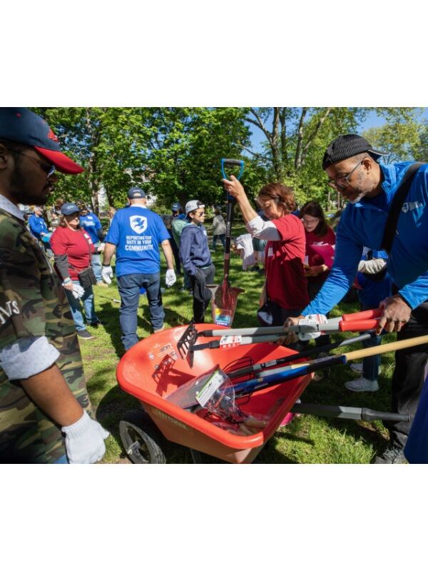 Preshing Field Clean Up — American Legion Post 419 photo 7